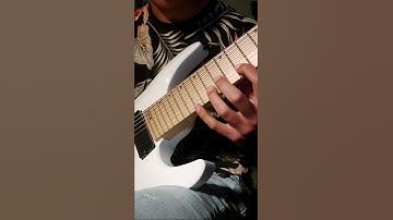 Lead intro Cursed To Die - Lorna Shore (guitar cover)