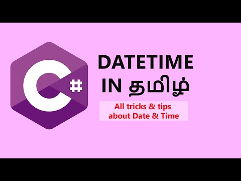 Tamil - DateTime in C# #dotnet