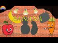 Learn Name of FRUITS Animations Educational video