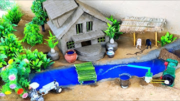 how to make a tractor machine motor-science project $20 dollar