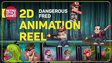 Dangerous Fred - Spine Animation Reel (Gameplay Demo)