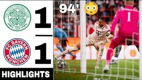 FC Bayern Munich vs Celtic 1-1 | Champions League HIGHLIGHTS | CELTIC - FC BAYREN