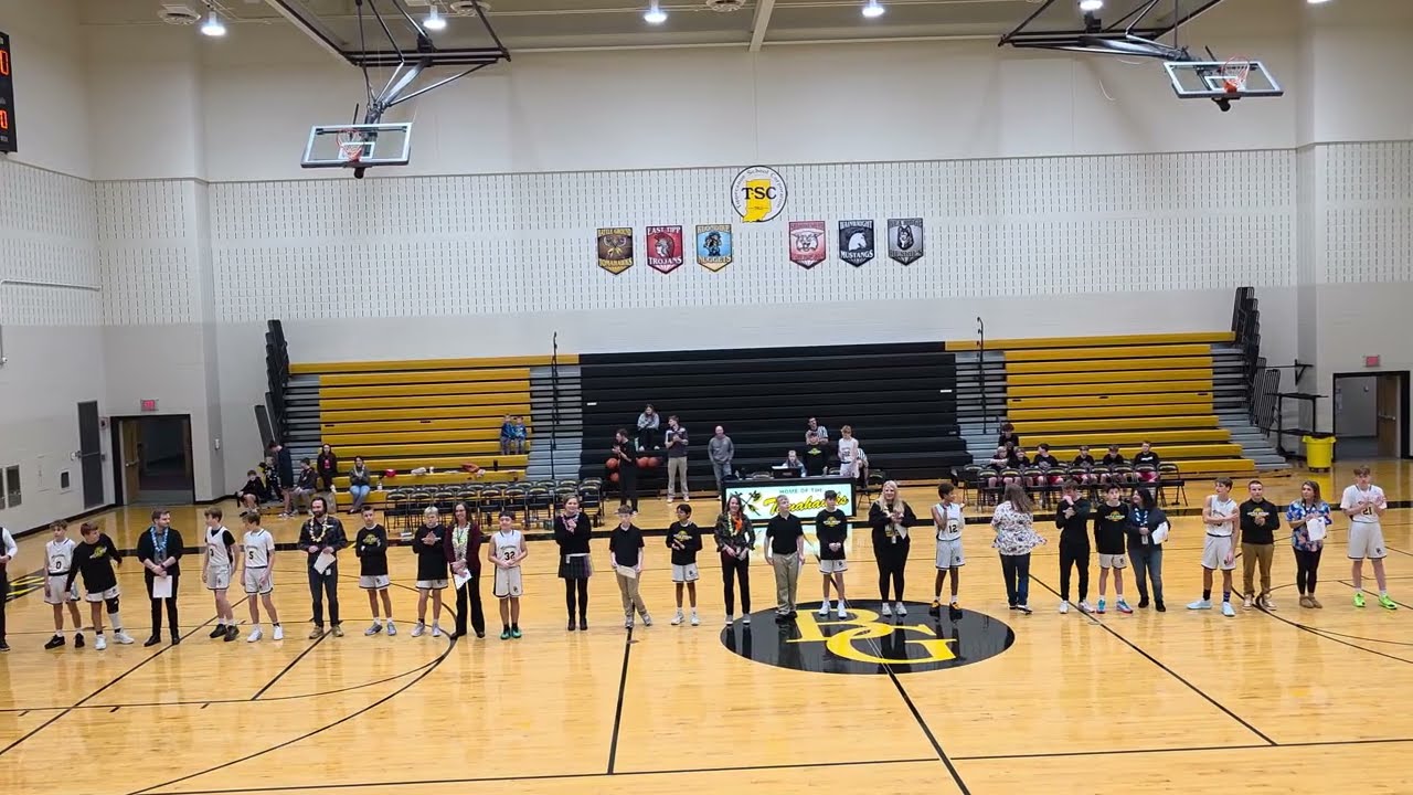 Battle Ground 8th Basketball teacher appreciation 11/20/2025