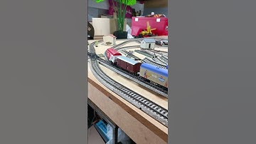 Marklin analog, new temporary layout #marklin #train #railway