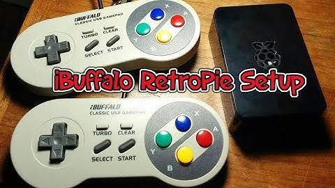 iBuffalo Classic USB Gamepad With The RetroPie