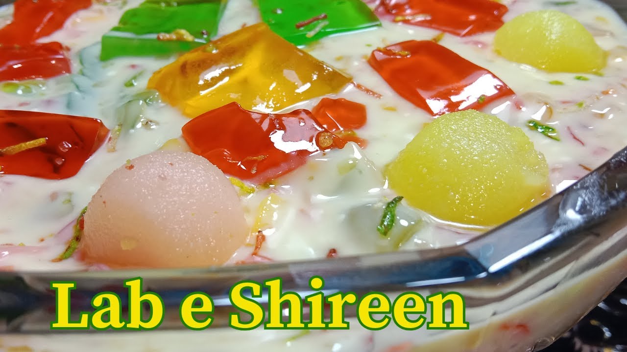 Lab e Shireen لب شیریں How To Make Lab e Shireen At Home YouTube