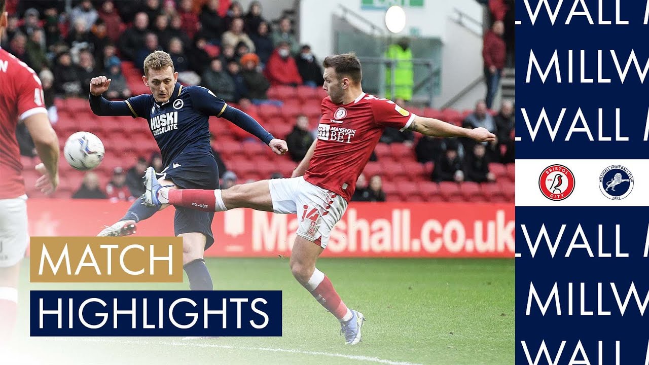 Melhores momentos Millwall x Bristol City pela EFL Championship (0-0)