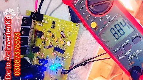 Low Cost Dc To Ac Solar Inverter|3000W Power | Sg3525 Inverter Circuit With Feedback 50Hz Frequency