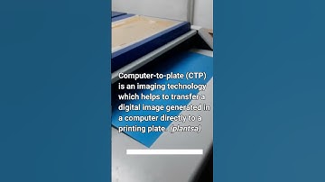 CTP COMPUTER TO PLATE | PRE-PRESS | OFFSET PRINTING