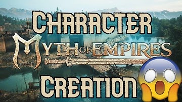 OMG!! The Character Creation Is Amazing #mythofempires