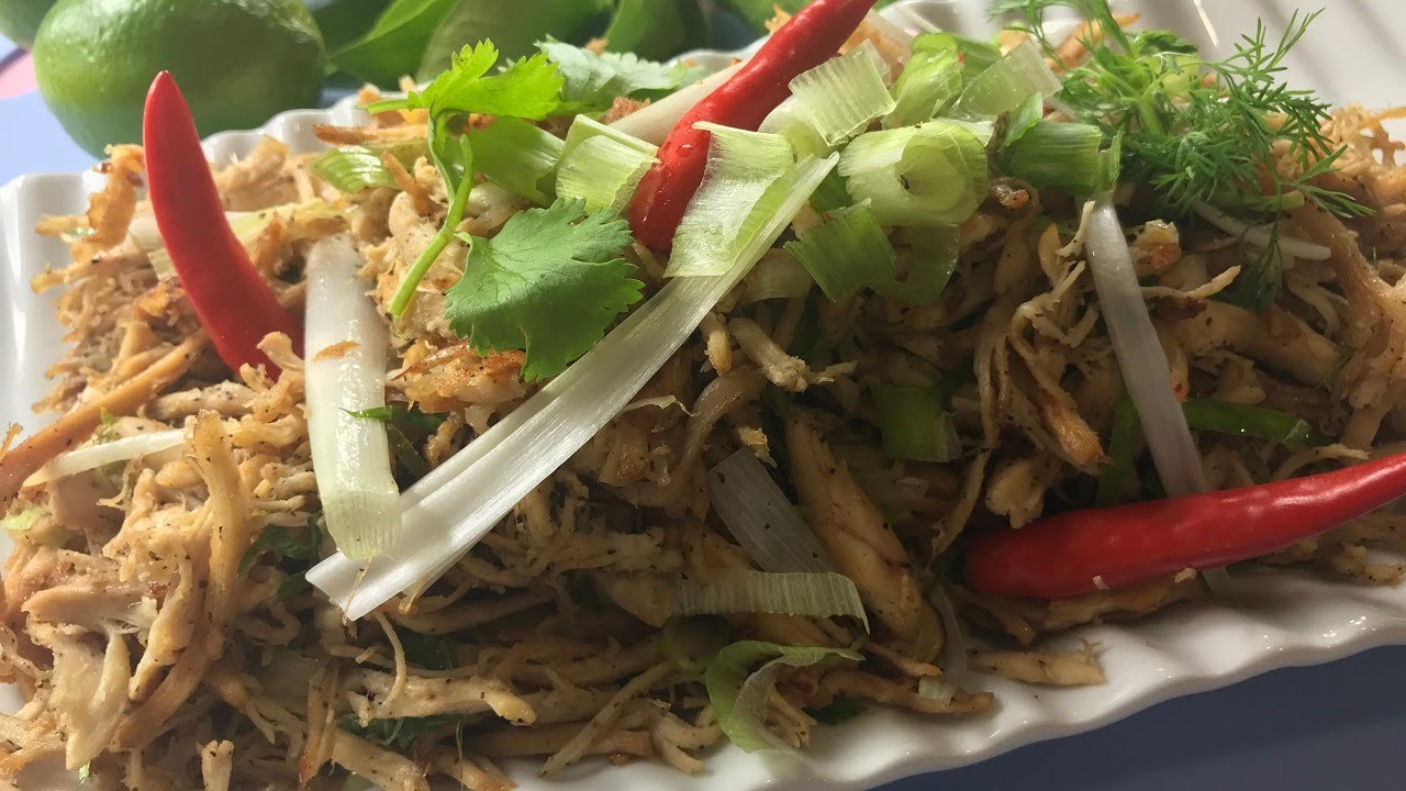 Flavorful Shredded Chicken with Lime Leaves A Creative Costco