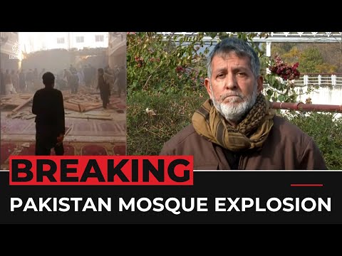 Dozens injured in blast at busy mosque in pakistan’s peshawar