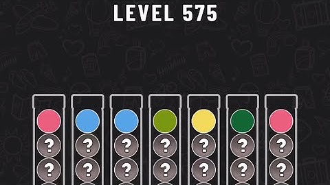 Ball Sort Puzzle Level 575 #ballsortpuzzle #ballsortpuzzlegameplay #puzzlegame #mobilegames