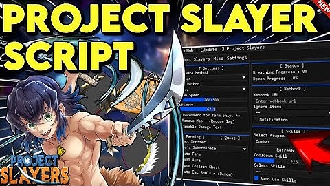 [Update 1.5🎆🥶] Project Slayers Script Hack GUI: Auto Farm, Auto Mugen, Auto Dungeon Inf Points!