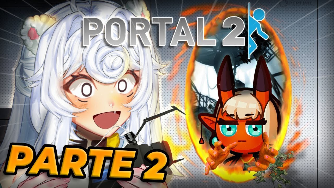 ENTRANDO NO BURACO - PORTAL 2 COM O AKANE PARTE 2