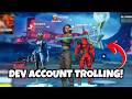 Trolling People with a Fortnite Dev Account (FUNNY)