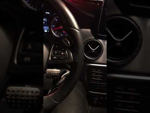 Mercedes benz cla 180 amg gece sahil gezintisi