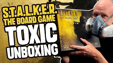 S.T.A.L.K.E.R. The Board Game - The Toxic Unboxing!