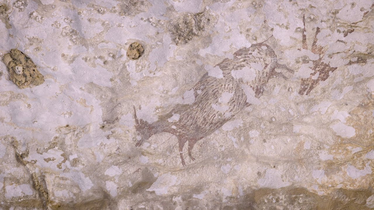 Earliest Hunting Scene In Prehistoric Art YouTube Earliest Hunting Scene In Prehistoric Art YouTube
