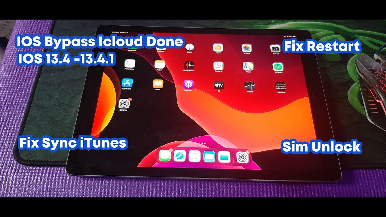 How to bypass icloud account (IOS 13.4 - 13.4.1) Fix Restart + Sim Unlock + Activated (Tagalog