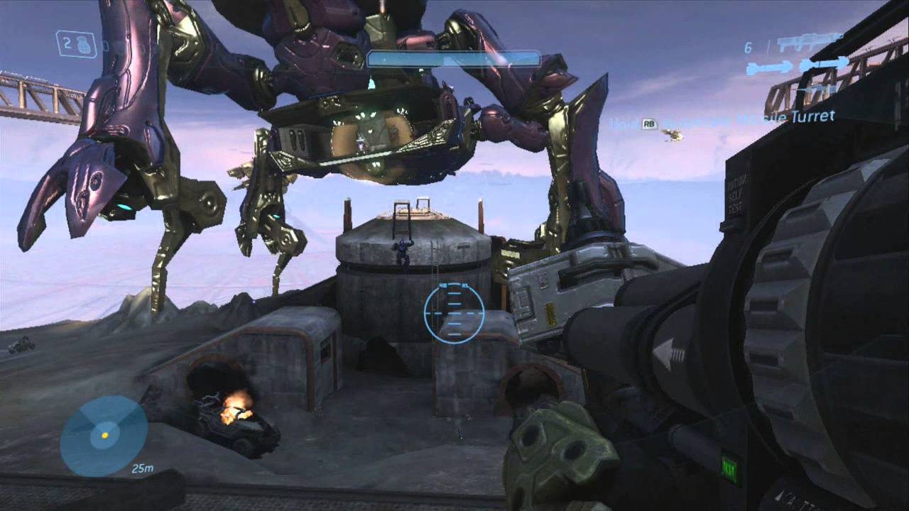 How to Kill a Scarab Tank in Halo 3 On Legendary - YouTube