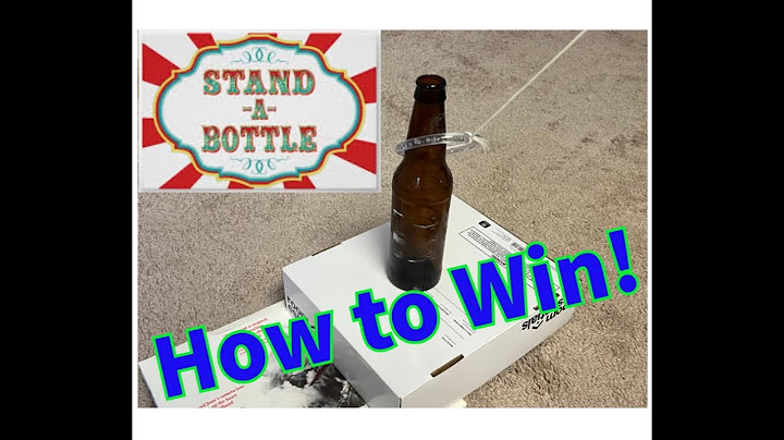How to Win Bottle Up Carnival Game Every Time!!