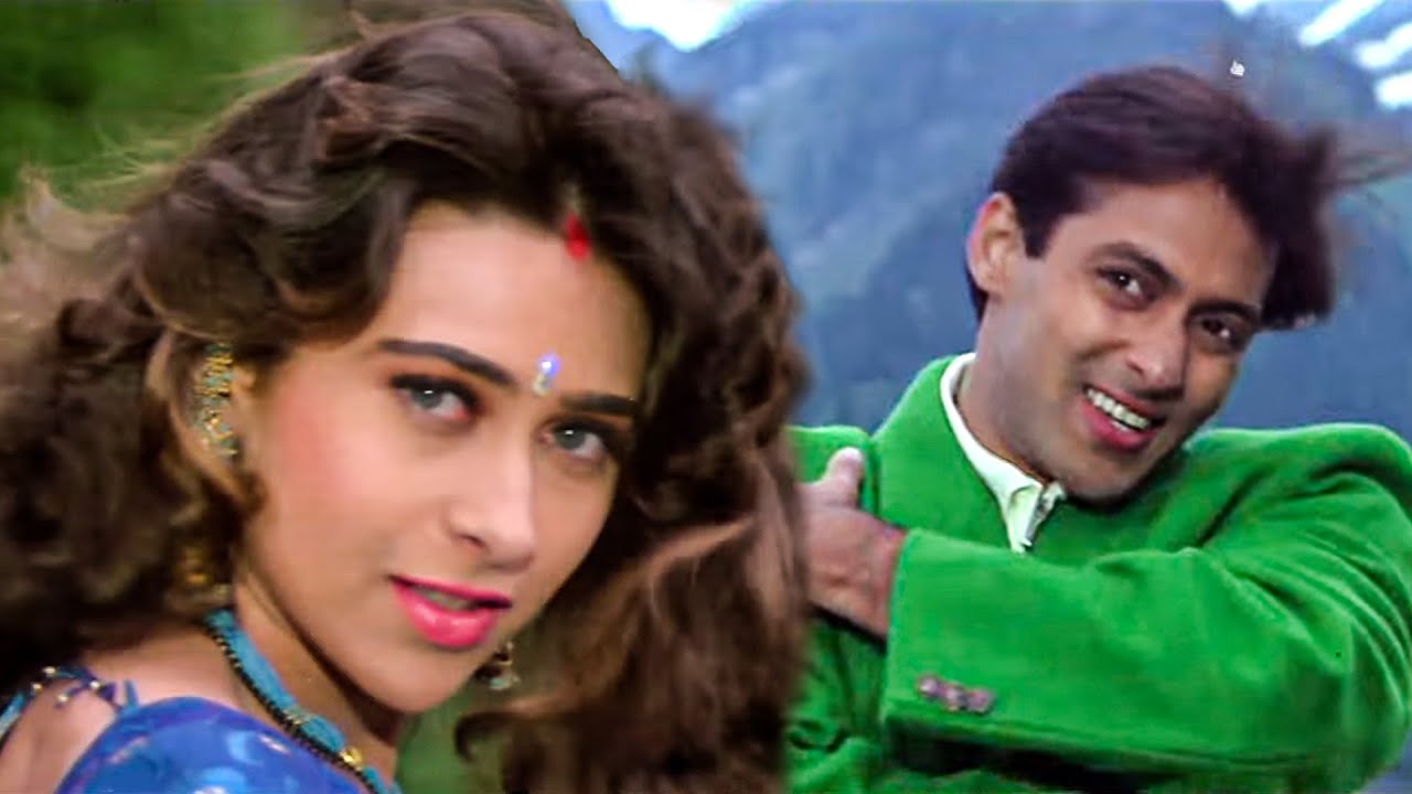 Saanson Ka Chalna   Jeet  Salman Khan  Karisma Kapoor  Udit Narayan  Alka Yagnik