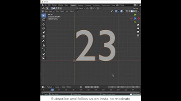counting animation in blender #shorts