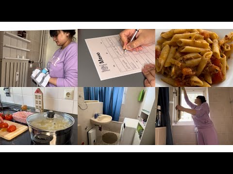 სამზარეულოს სისტემა📶სააბაზანოს გენერალური დასუფთავება🛁🧼#მოტივაცია #ვლოგი #გერმანია #1k #1mill#100