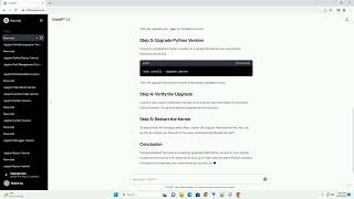 jupyter notebook python version change