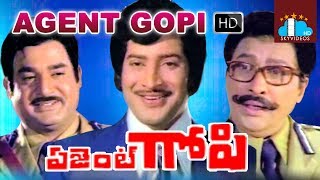 Agent Gopi Telugu Full Movie HD | Krishna | Jayaprada | Satyanarayana @skyvideostelugu