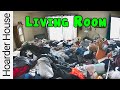 Crazy Hoarder Living Room Remodel in 15 Minutes! 🔨 (DIY Time-Lapse)