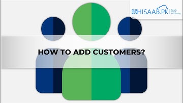 How To Add Customers