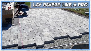 How To Square, Screed & Lay Concrete Pavers (DIY)