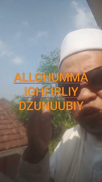 WAJ'ALIL JANNAH KHILAALIY YAA ALLOOH.