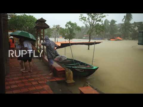 Vietnam: Severe flooding triggered by heavy rains hits Hoi An