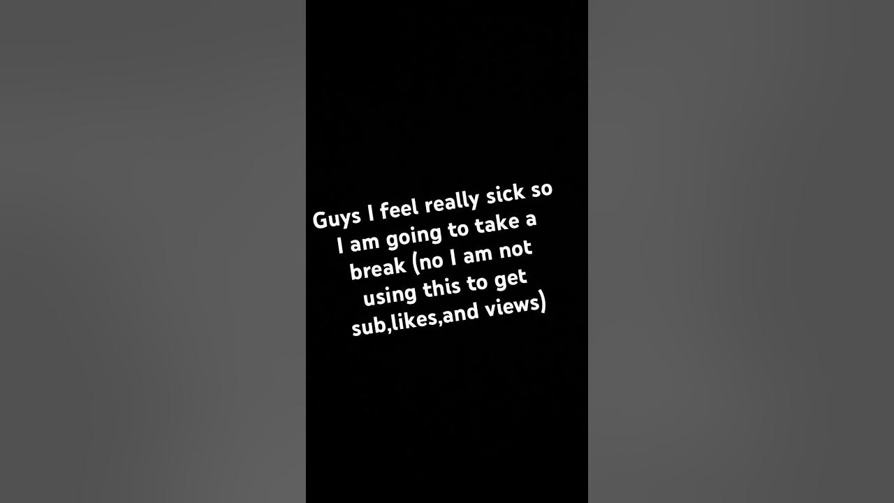 I Am Sick YouTube i-am-sick-youtube
