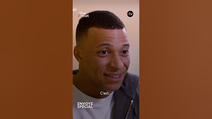 Kylian Mbappé se confie à Élise Lucet. #KylianMbappe