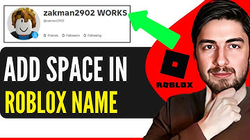 How To Add Space In Your Roblox Name 2024 (WORKS)
