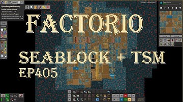 Factorio 1.1 Seablock + TSM EP405 Power Issues