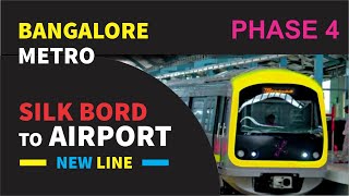 Bangalore Metro taking to the Airport | Namma Metro | Metro Station List | Metro Routes