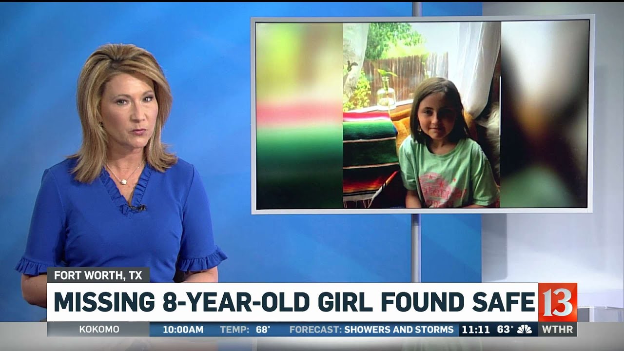 Missing Texas Girl Found Safe Youtube 