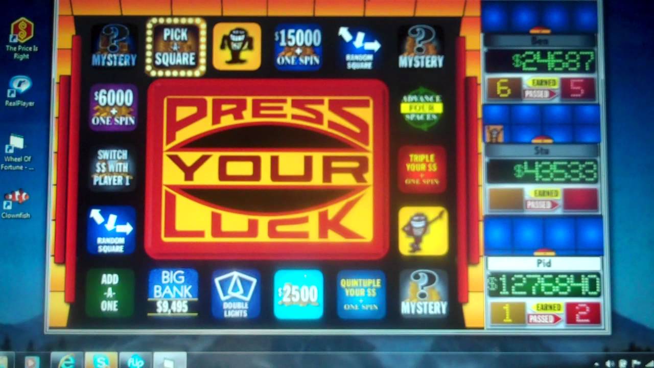 bigjon press your luck