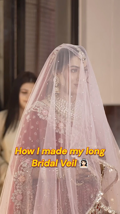 Bridal Veil from Scartch ✨👰🏻‍♀️ #bridal #veil #bridalveil #indianwedding #weddingdress