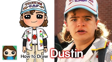 How to Draw Dustin | Stranger Things 4