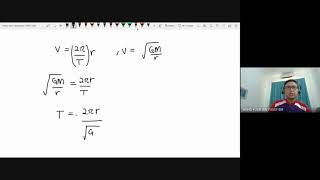 #87 7.3 Satellite Motion in circular orbit (concept part 3: Period)