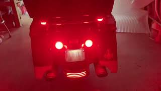 Installation of Custom Dynamics ProBeam LED Harley Tour Pak Arms