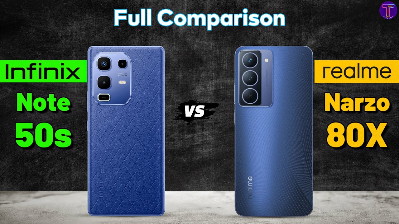 Infinix Note 50s vs Realme Narzo 80X : Full Comparison⚡Which One Is Better?