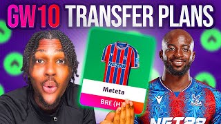 Taking A -8 HIT🚨| My FPL GW10 Transfer Plans✅| Fantasy Premier League 25/26