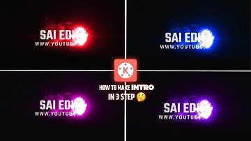 How to Make Particles Text Reveal Animation Intro in Kinemaster In Hindi | Editing/Gaming Intro